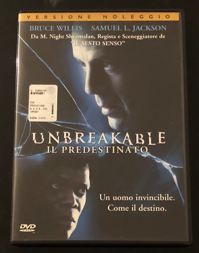 Dvd unbreakable - dvd, il